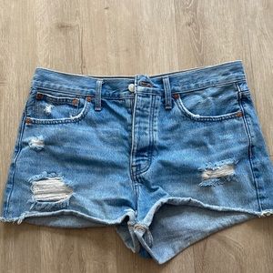 Madewell Relaxed Denim Shorts